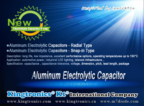 Kt Kingtronics Aluminum Electrolytic Capacitor Electrolytic CapacitorECap