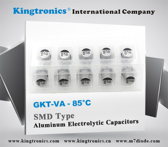 Kt Kingtronics GKTVA SMD Aluminum Electrolytic Capacitors