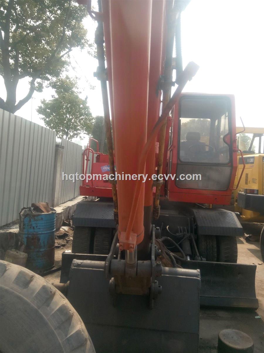 Secondhand Wheel DiggerDoosan Used WV140 140 140WD Wheel Excavator