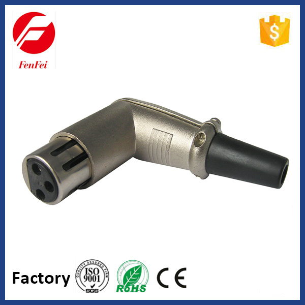 Male cannon connector