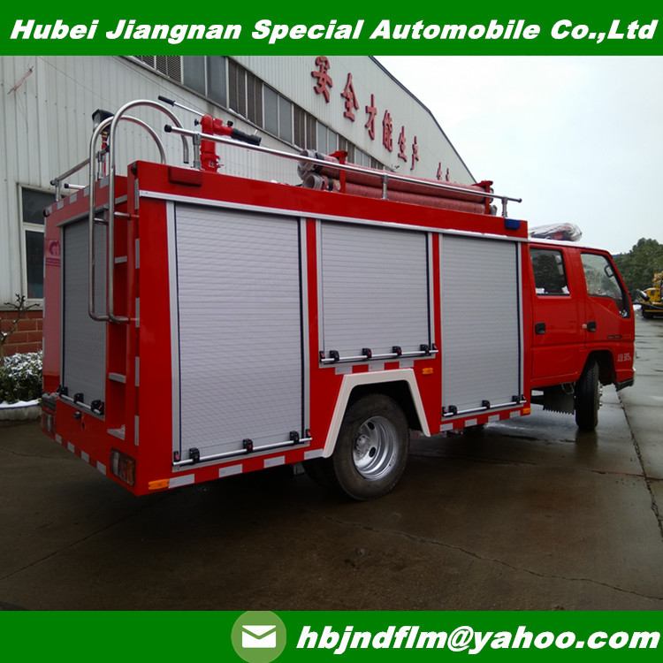 Brand new 3ton JMC water foam fire tender truck price