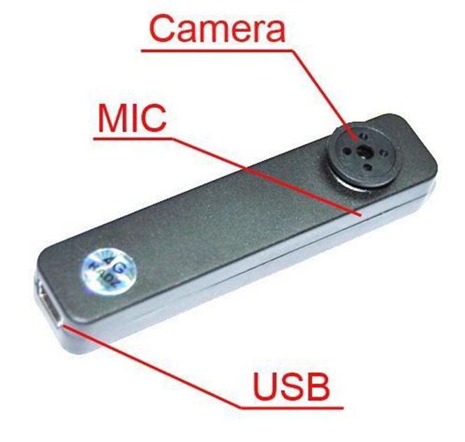 Button Camera 4GB 8GB Spy Hidden covert camera Mini Pinhole DVR USB Voice Video Recorder HY900