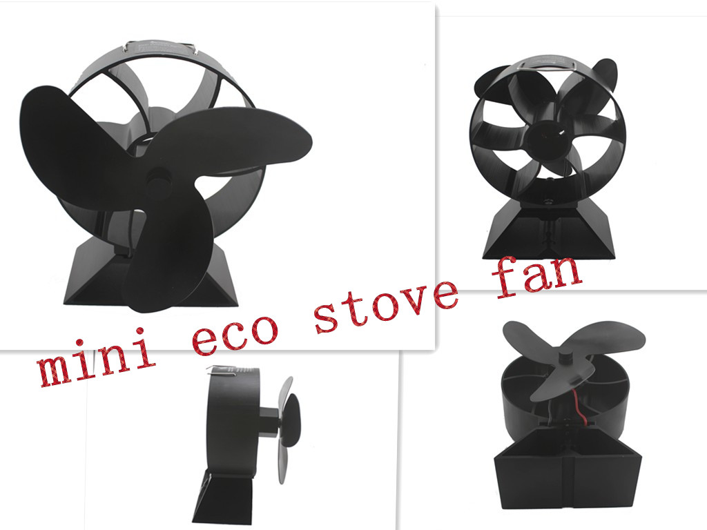 Professional Top Quality Heat Powered Stove Fan Mini 3 Blades Stove Fan