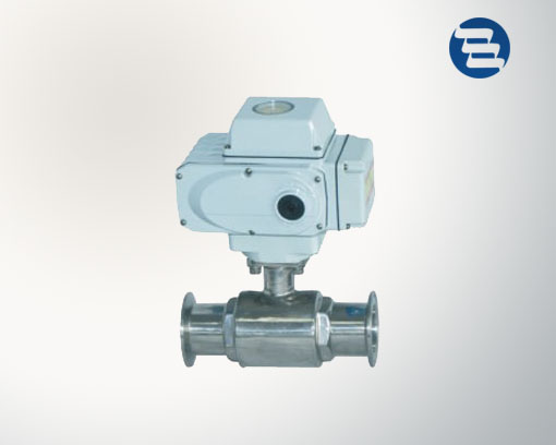 Sanitary Forging Stainless Steel Electric Clamped Ball Valve