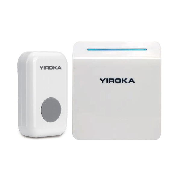 YIROKA battery powered doorbell and also waterproof doorbell with long range wireless