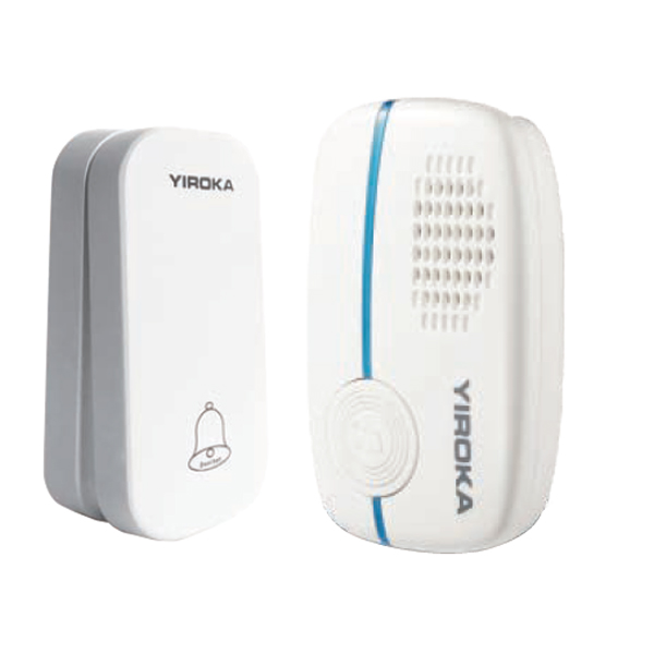 YIROKA modern wireless doorbell and decorative doorbells without battery