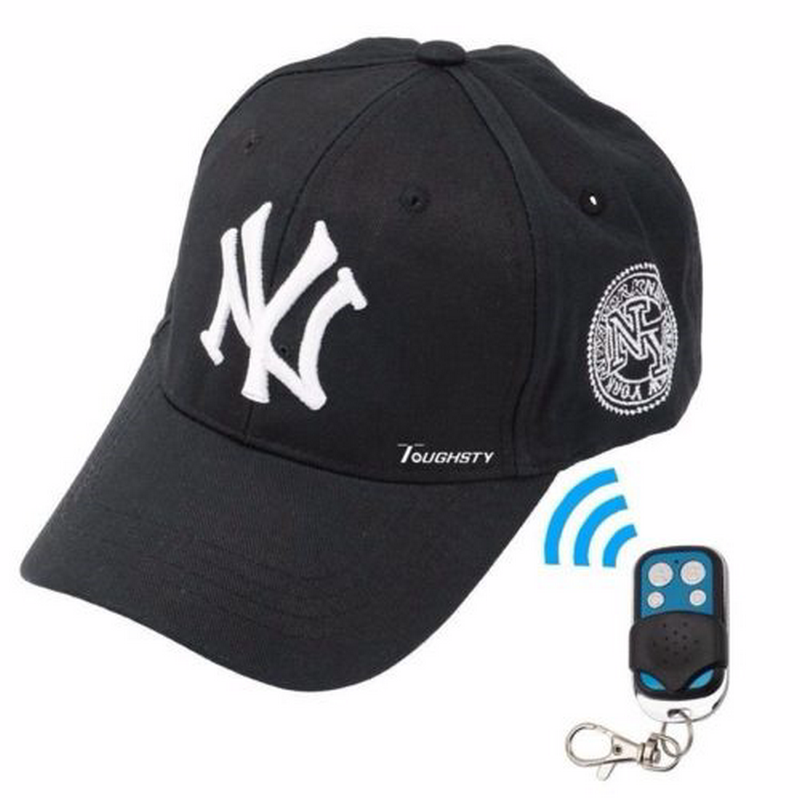 1080P 8GB Hat Hidden Camera Remote Control Spy Cap Covert DVR Camcorder Digital Audio Video Recorder