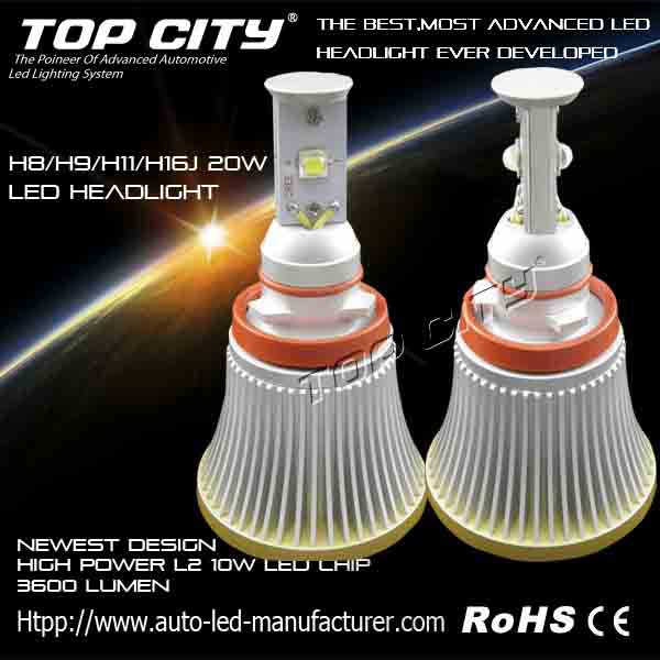 H3 30W High Power Super Bright LED White Fog Tail Turn DRL Head Car Light Lamp Bulb