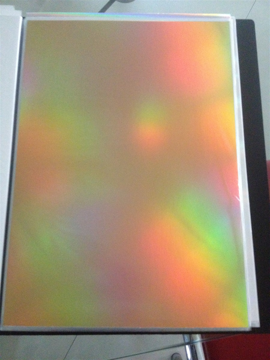 250g Holographic composite gold paper