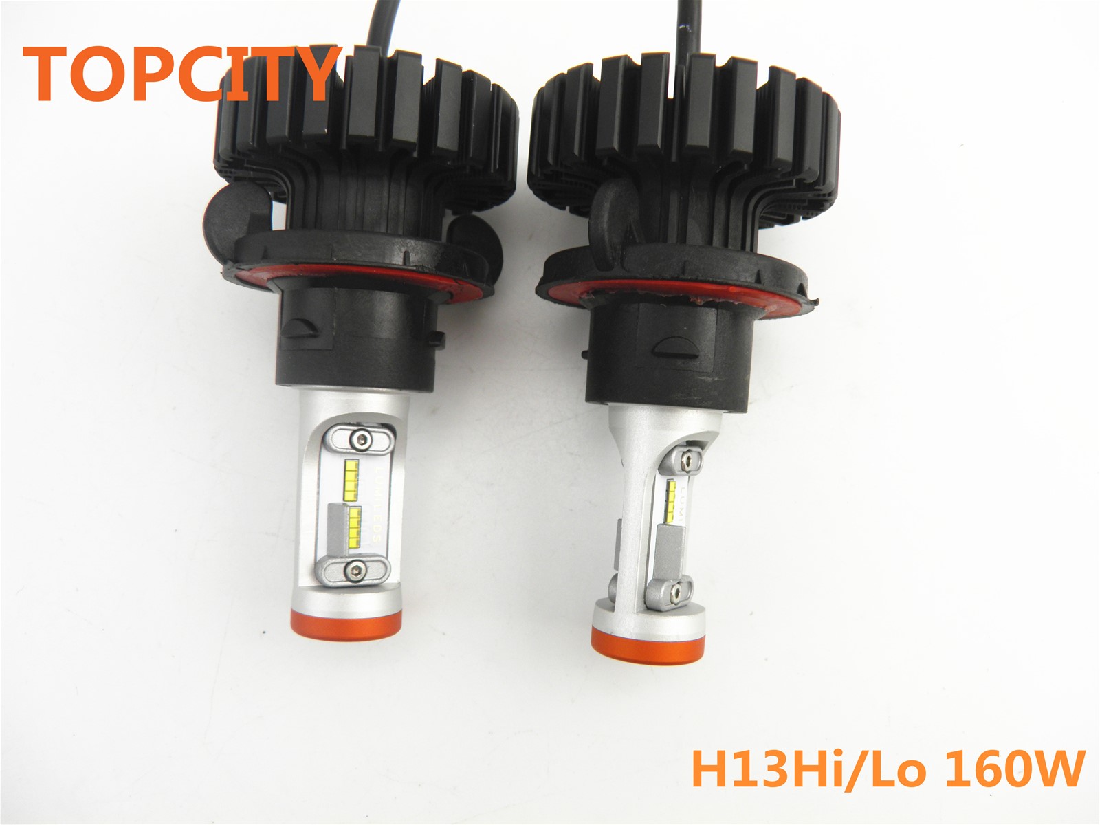 Super Bright 160W 16PCS ZES 9008 H13 HILO 6000K White 12V LED Car Lights