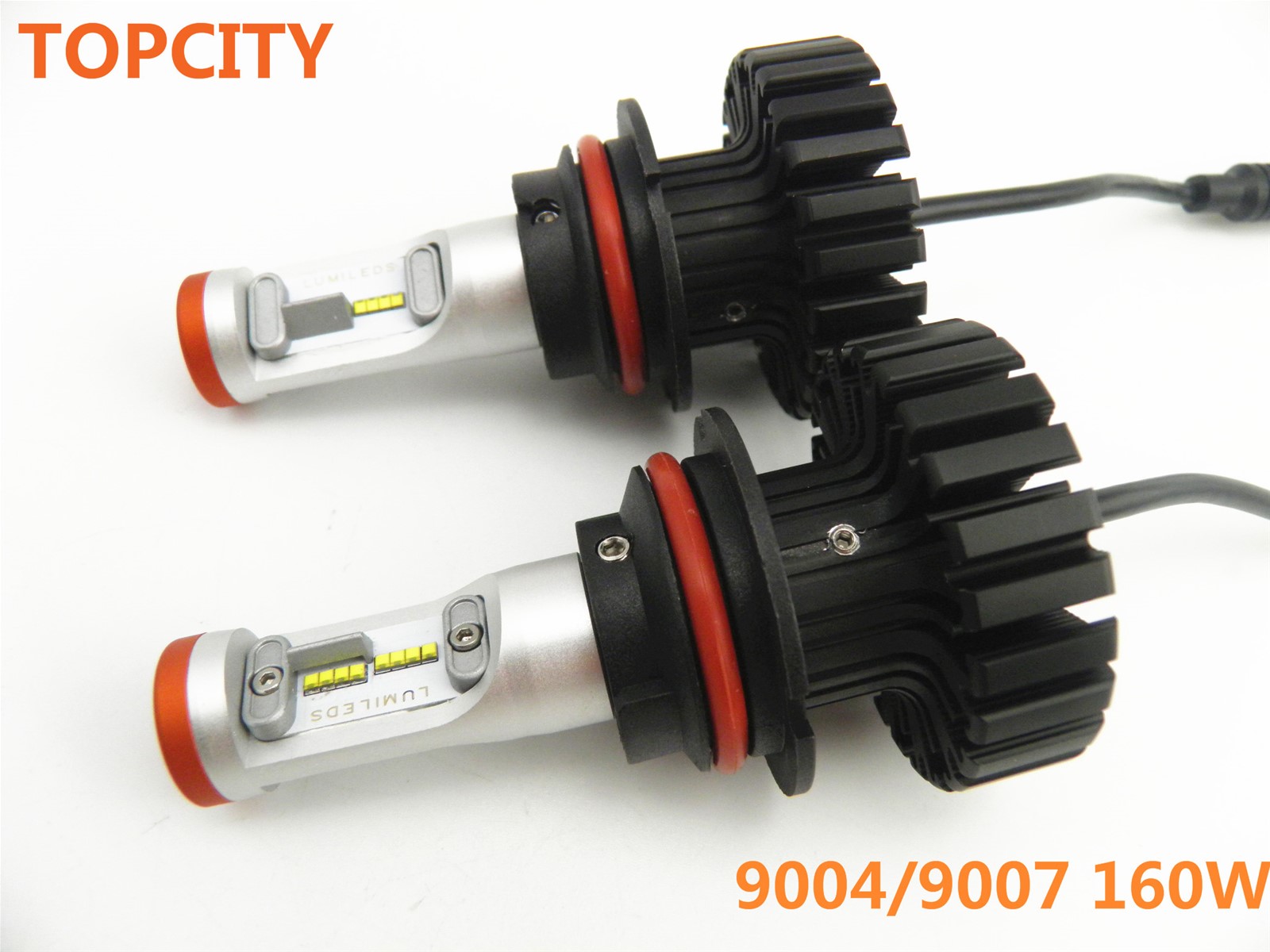 Topcity LED 160W Conversion Kit 9004 High Low Beam Headlight 9007 Headlamp90049007HiLo