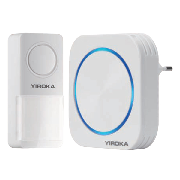 YIROKA high quality wireless doorbell with two receivers looks like honeywell wireless door chime