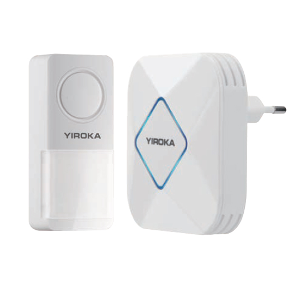 YIROKA office doorbell wireless with self learning code doorbell DC12V switch