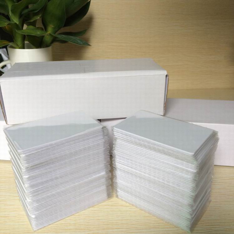 RFID 1k S50 Blank Card Thin PVC Card 1356MHz ISO14443A IC Smart Card Fudan Chips