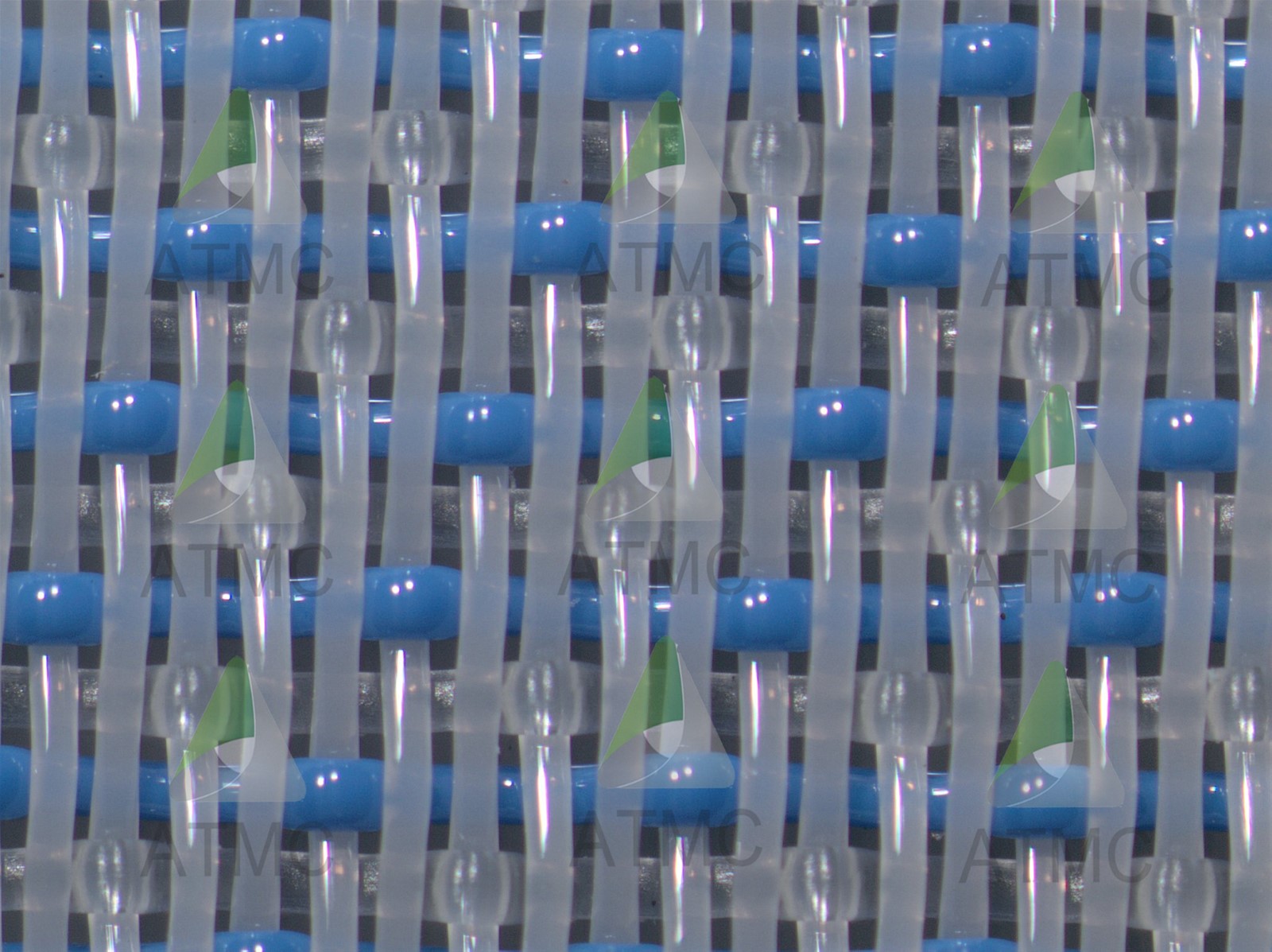 Single layer polyester forming fabric
