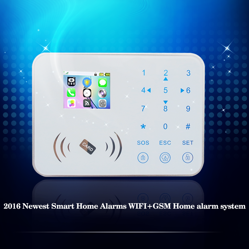 CG08 Touch Panel GSM Alarm System Burglar Alarm System