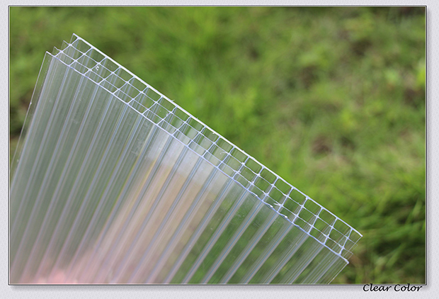 roofing panel Fourwall Polycarbonate hollow sheet Used for building