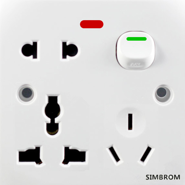 Wall Power Electric Switch Socket Chinese Manufacturer