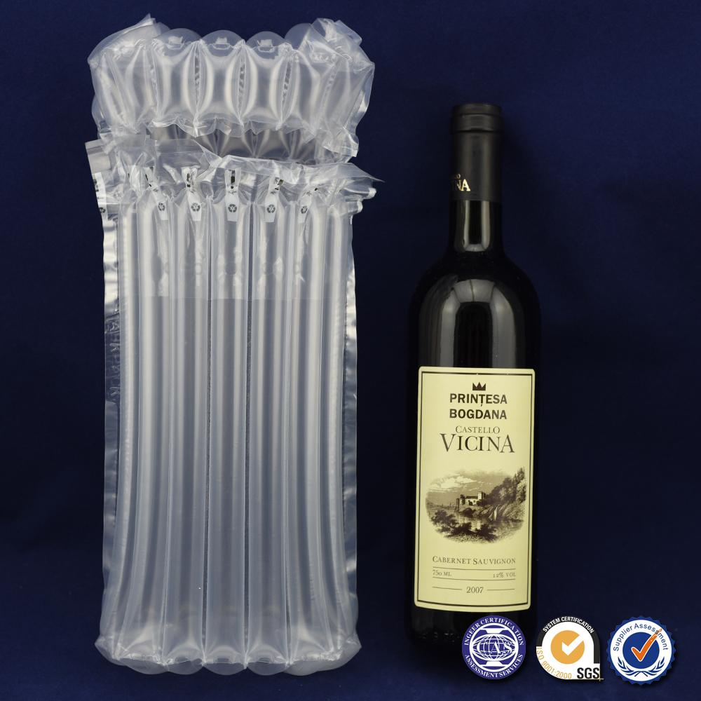 Air Bubble Bags for Wine Bottle Packing Air Bubble Bags for Wine Bottle Packing
