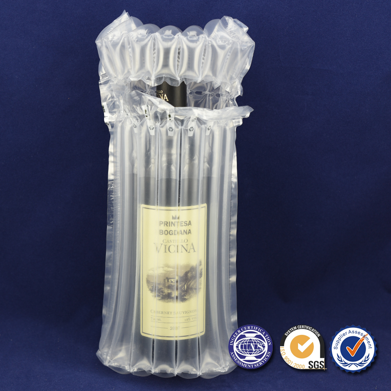 Air Bubble Bags for Wine Bottle Packing Air Bubble Bags for Wine Bottle Packing