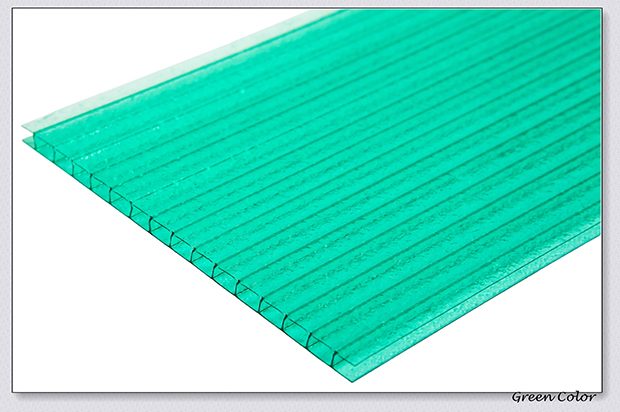 ISO certificate lexan Frosted Polycarbonate Hollow Sheet from china supplier