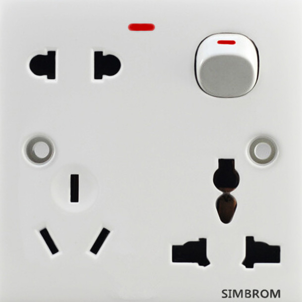 Wall Power Electric Switch Socket Chinese Manufacturer