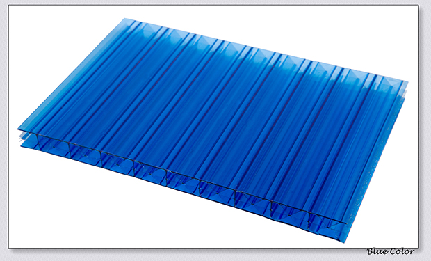 UV blocking fireproof hollow xstructure polycarbonate sheet for skylight