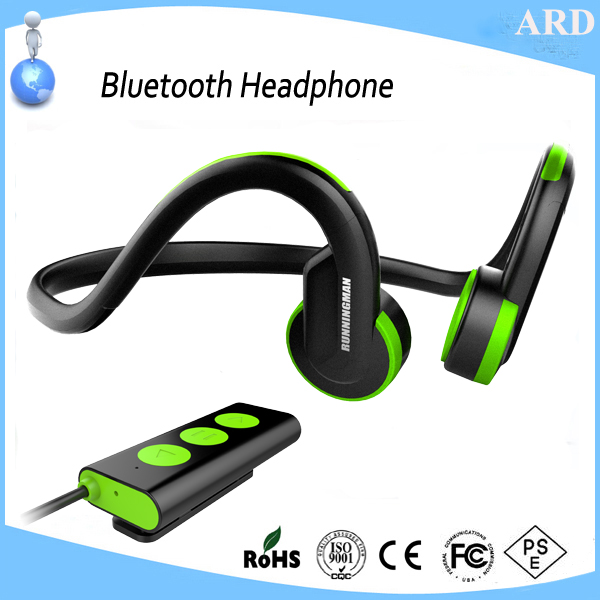 2017 New sylish cute bone conduction bluetooth sport headphone