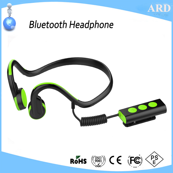 2017 New sylish cute bone conduction bluetooth sport headphone