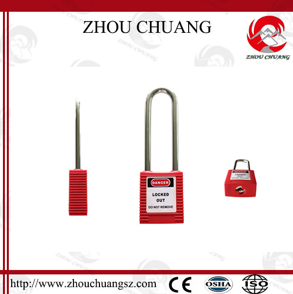 GPS 76mm nonconductive xenoy padlock with customized logo