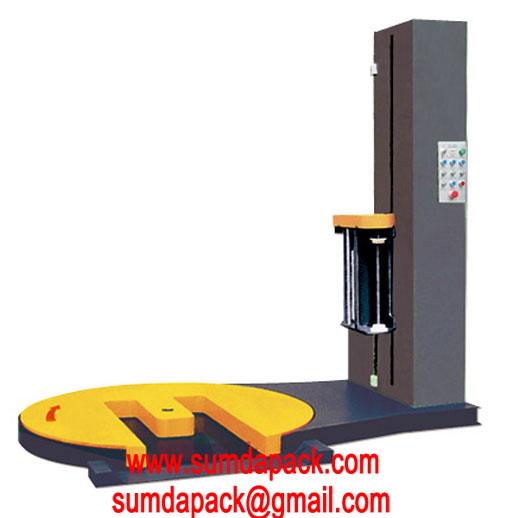 SD1650FM Automatic stretch film wrapping machine with forklift groove