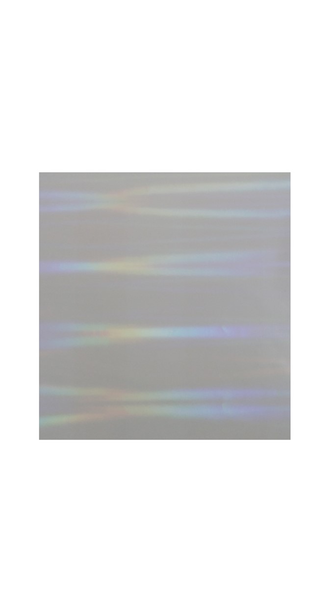 127g transparent brushed laser paper