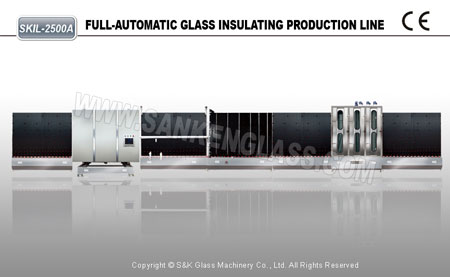 fullautomatic glass insulating production lineSKIL2500A