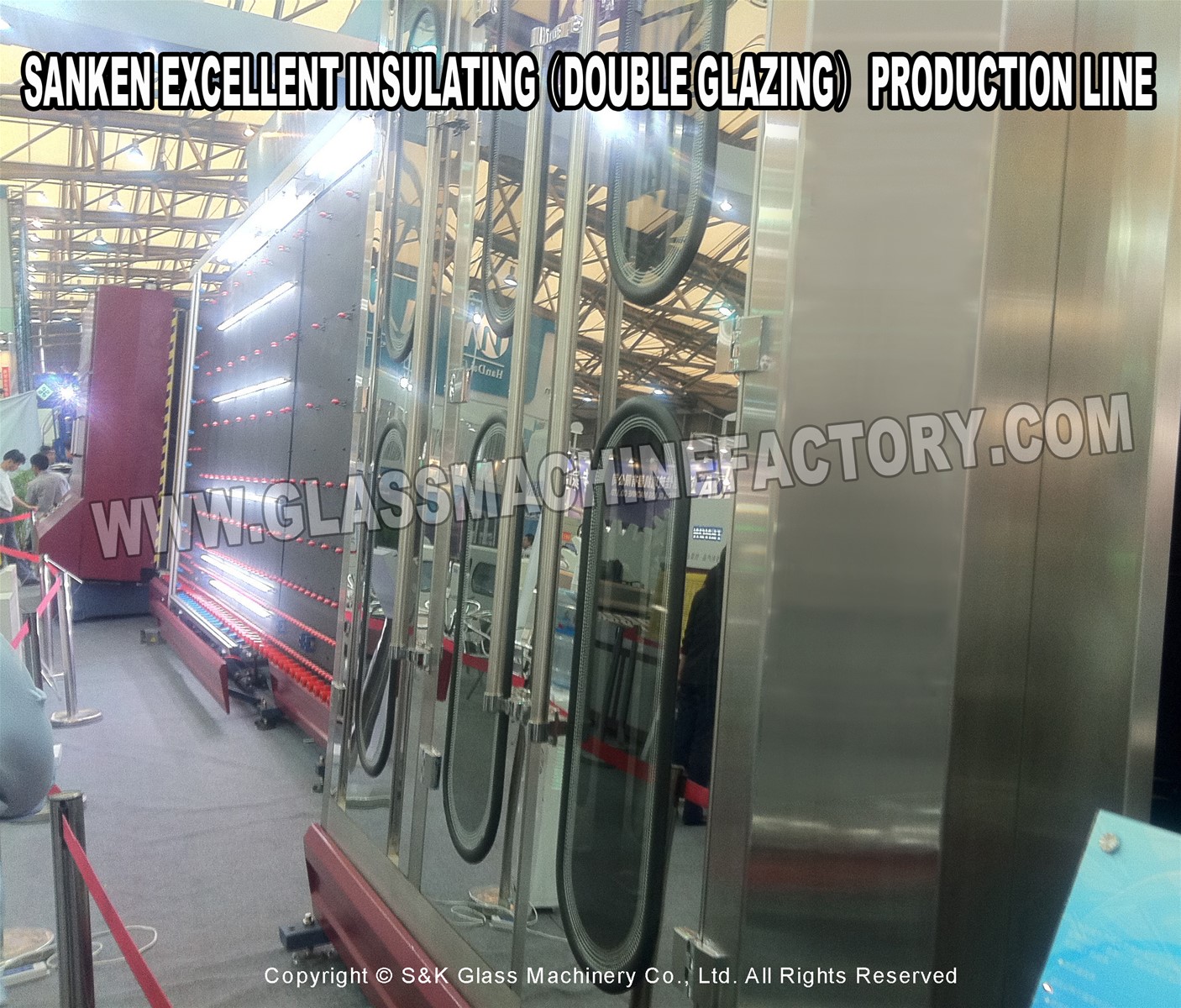 fullautomatic glass insulating production lineSKIL2500A