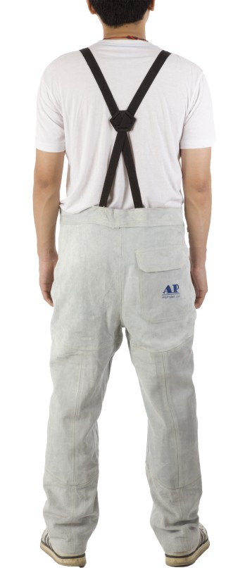 Gallus design welding leather pants leather welding pants