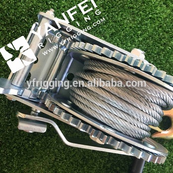 Factory price Wire Cable Winch hand winch
