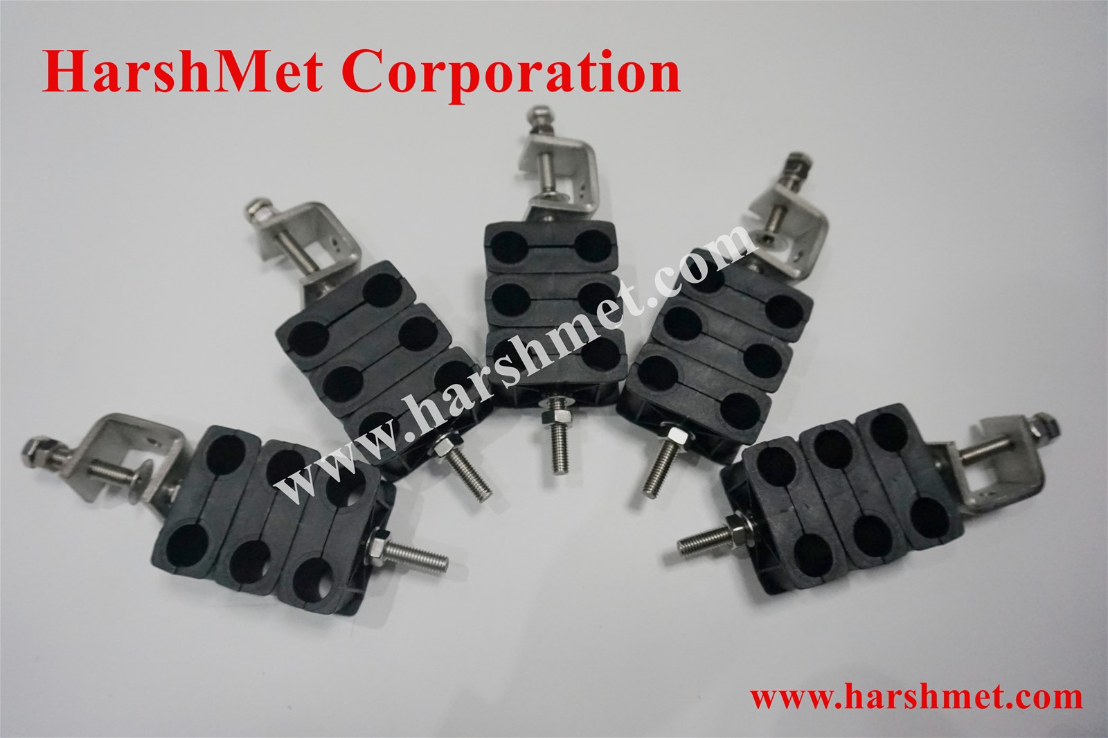 Feeder Cable Clamp Fiber Optical Cable and Power Cable Clamp in Cellular Site