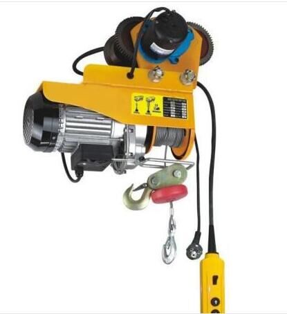 PA mini electric wire rope hoist with electric trolley