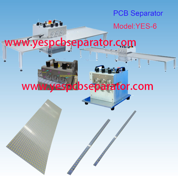 PCB Separator with PCB Depaneling Machine