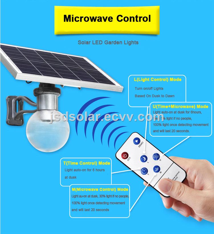 Integrated Solar LED Garden Lights