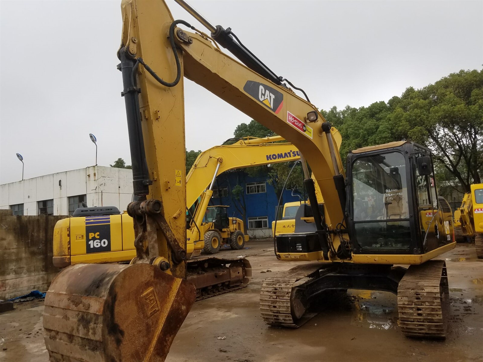 used Cat312d crawler excavator