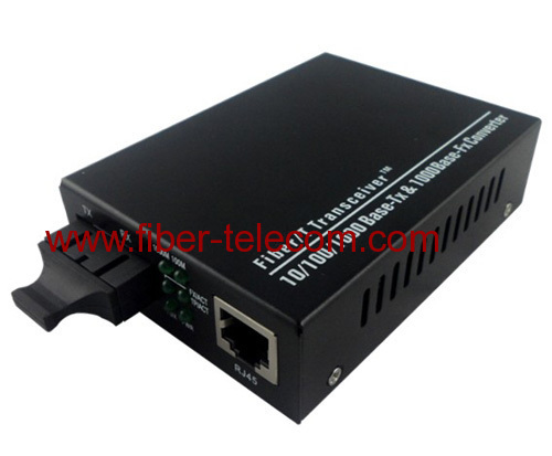 101001000 Mbps Dual Fiber Media Converter