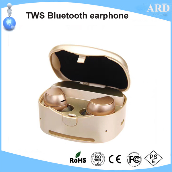 2017 new products top grade wireless tws earphone bluetooth headset