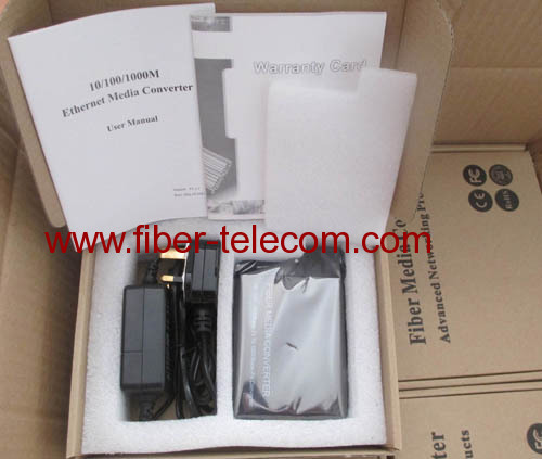 101001000 Mbps Dual Fiber Media Converter