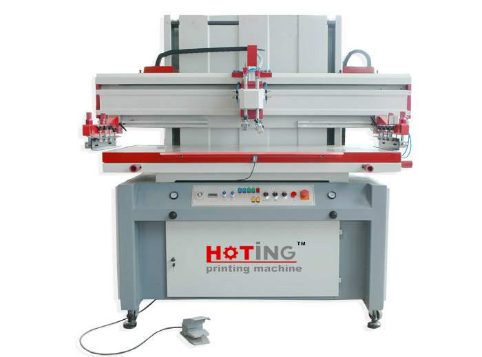 Electrical screen printing machine