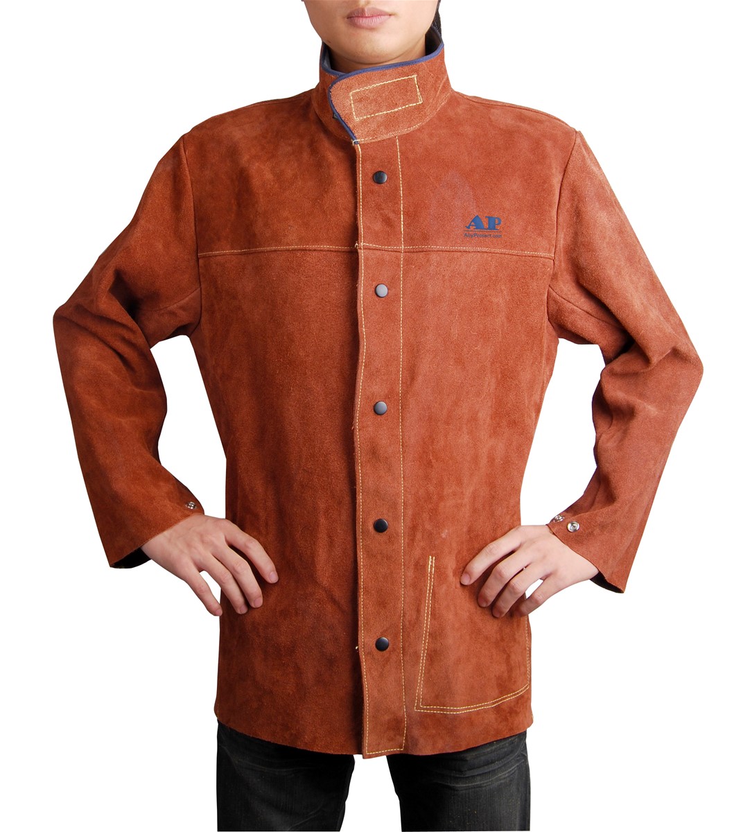 Leather welding jacket welding jacket welding leather jacket