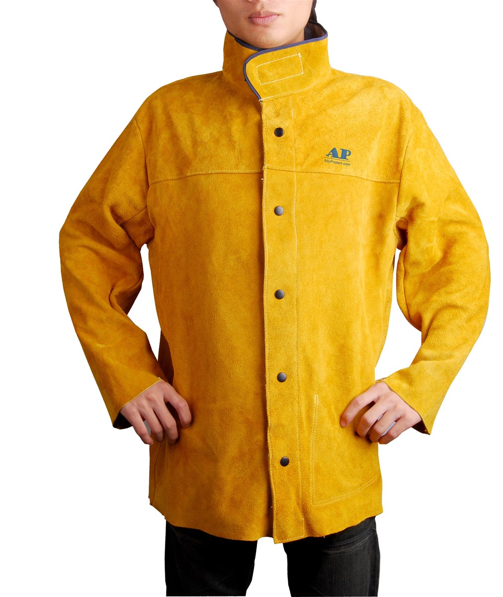 Leather welding jacket welding jacket welding leather jacket