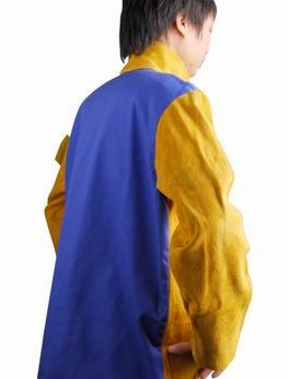 Leather FR welding jacket cool welding jacket Men Leather Jacket