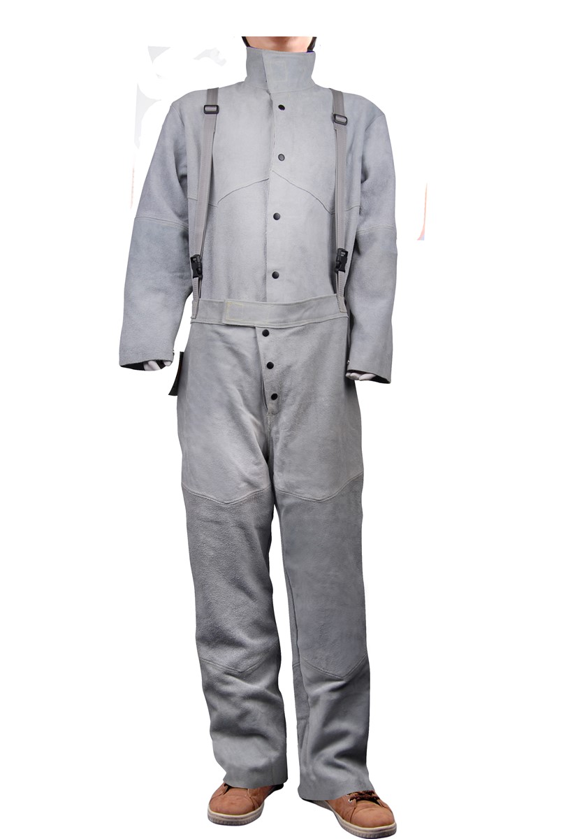 Gallus design welding leather pants leather welding pants