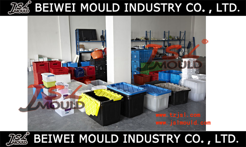 Two Cavity Injection plastic crate mold